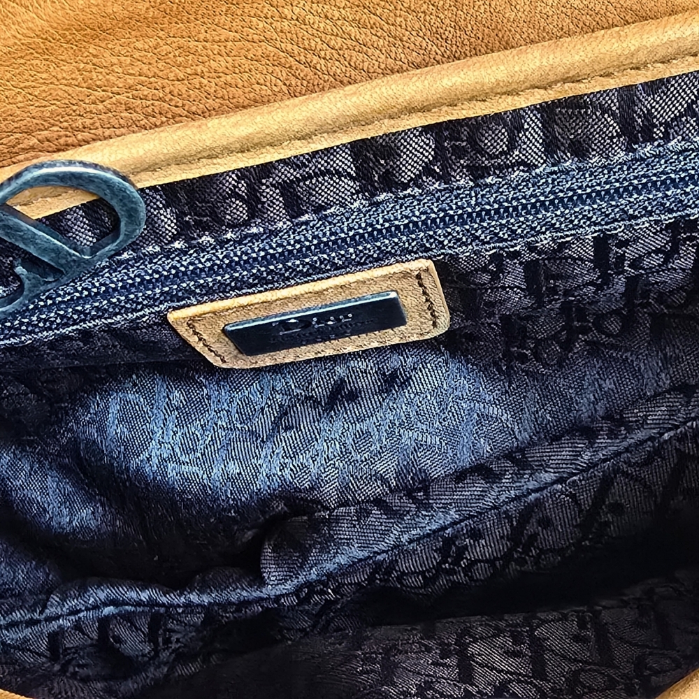 Dior Saddle Bag Limited Edition Studded Fur Trim - Picture 10 of 16